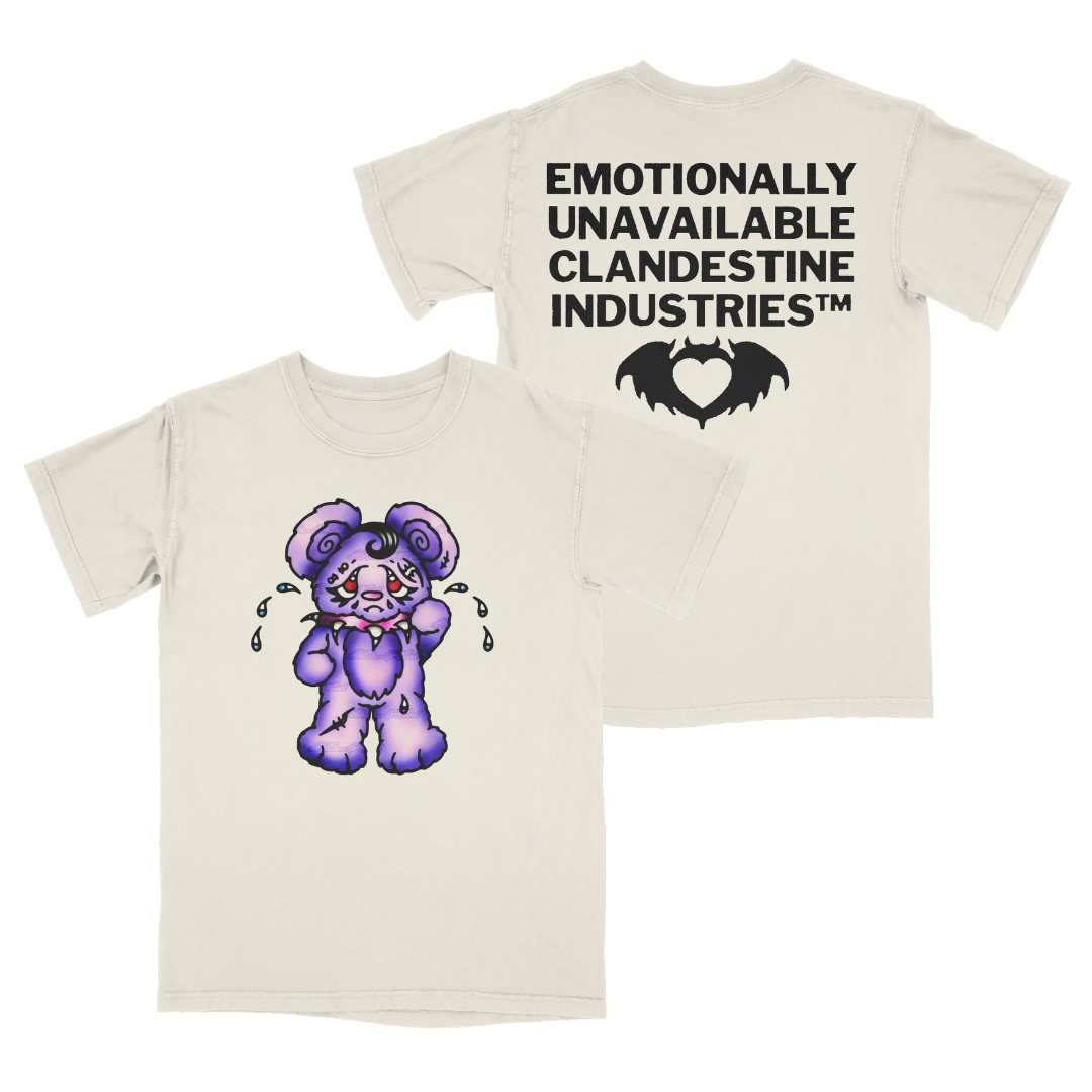 Clandestine - Emotionally Unavailable Tee – Clandestine Store US