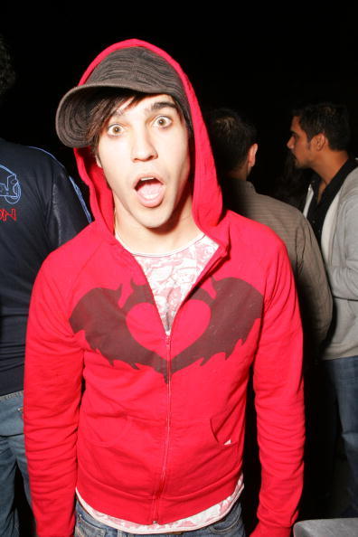 Red Bat Logo Zip Hoodie