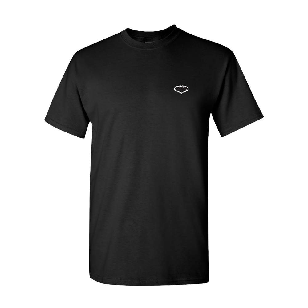 Black Logo Patch Tee