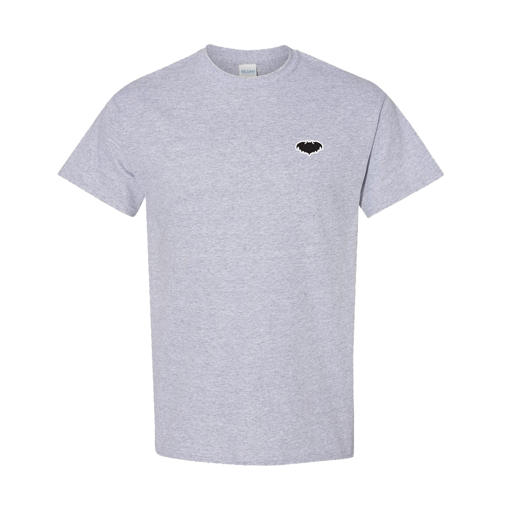 Grey Logo Patch Tee