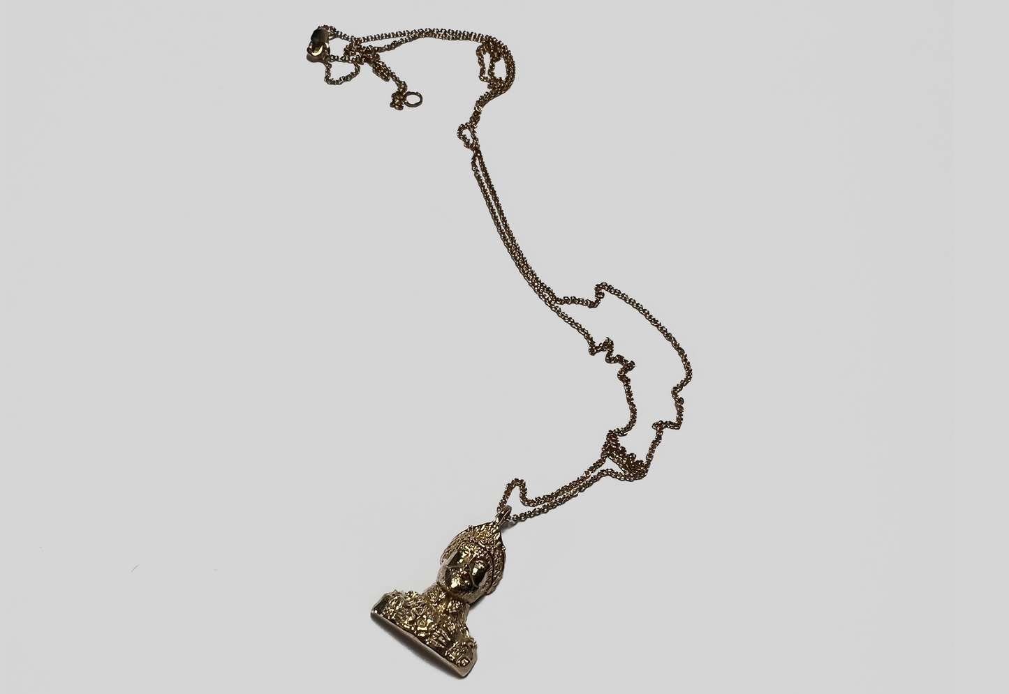 Selassie Gold Pendant