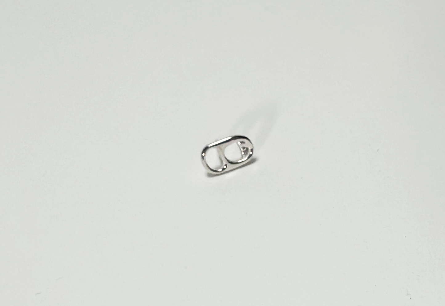 Pop Tab Earring (Silver)