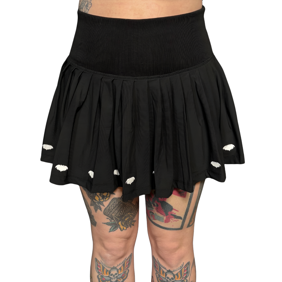 Bat Logo Tennis Skirt - Skirt