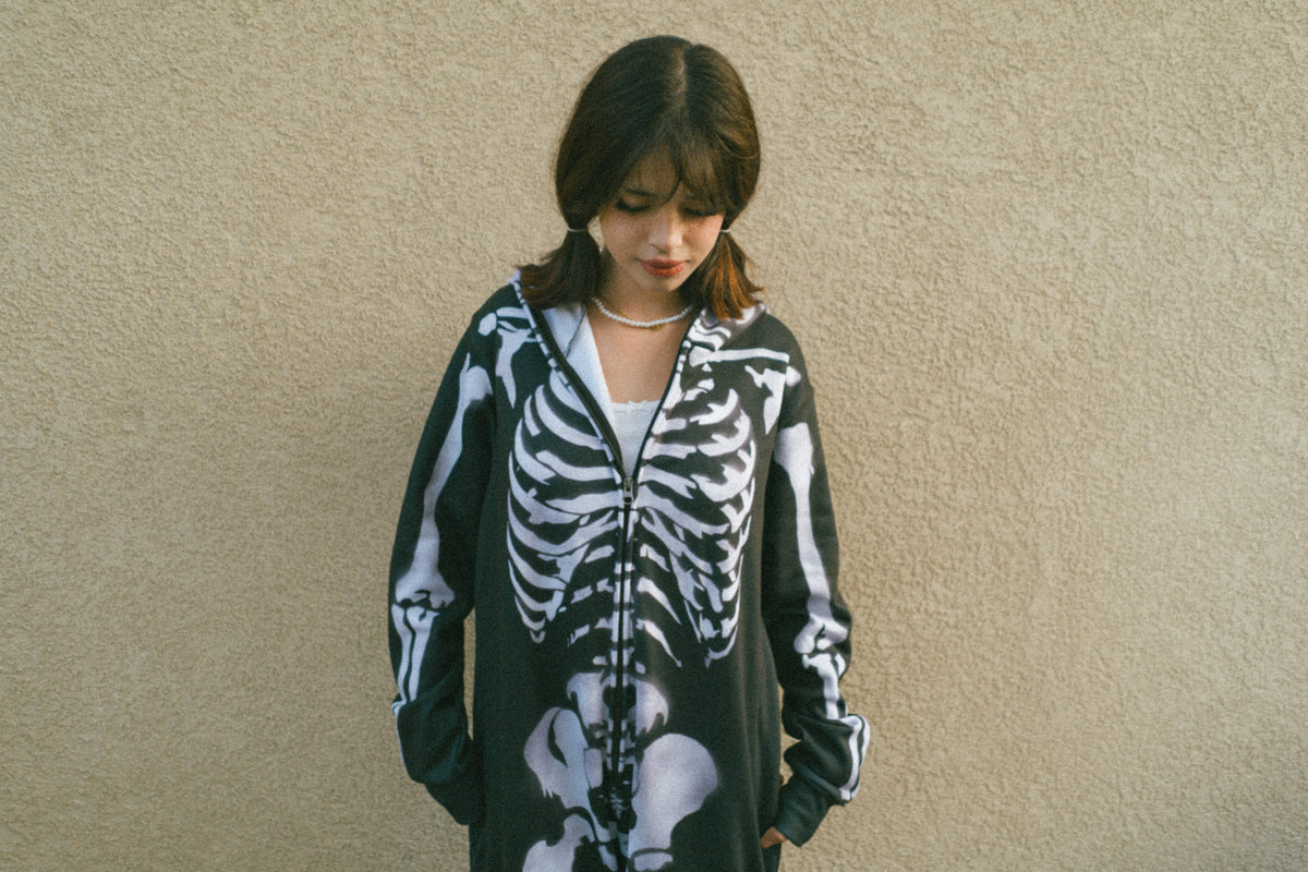 Skeleton Jumpsuit - Apparel