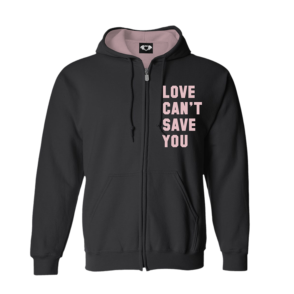 From The Vault: Love Won’t Save Zip Hoodie - Hoodie