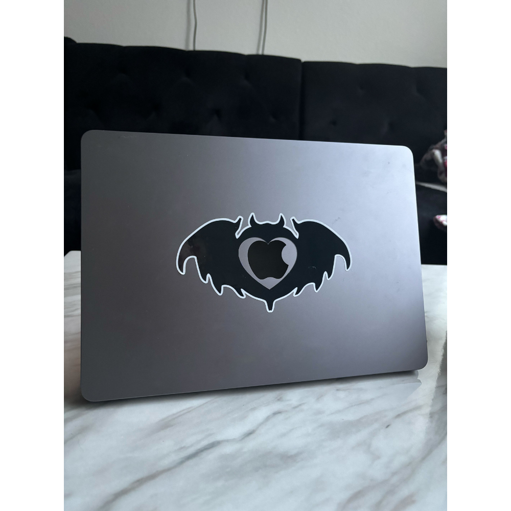 Cut Out Bat Logo Sticker