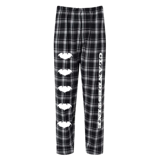 Bat Logo Flannel Pants